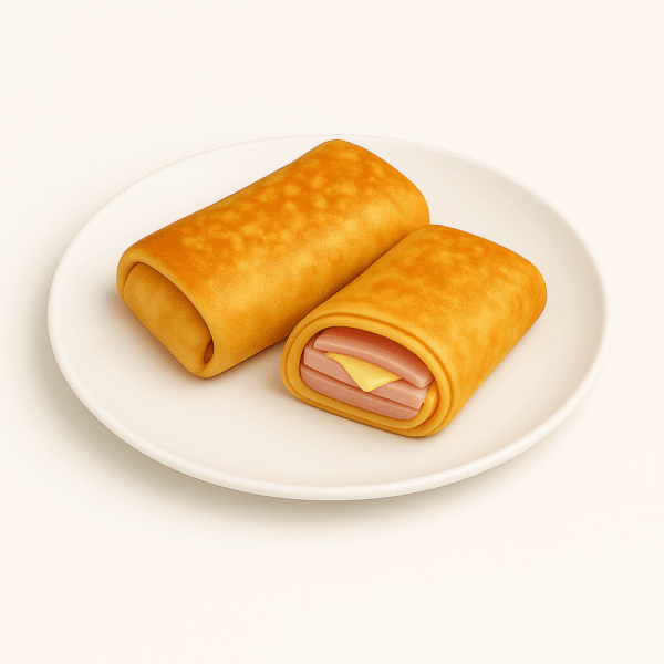 Блинчики с ветчиной и сыром (2 шт.)