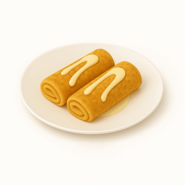 Блинчики со сгущенкой (2 шт.)