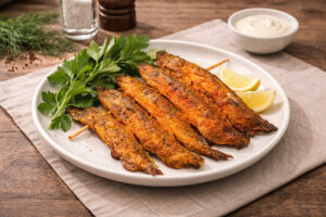 Мойва жареная