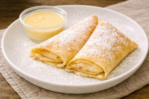 Блинчики со сгущенкой (2 шт.)